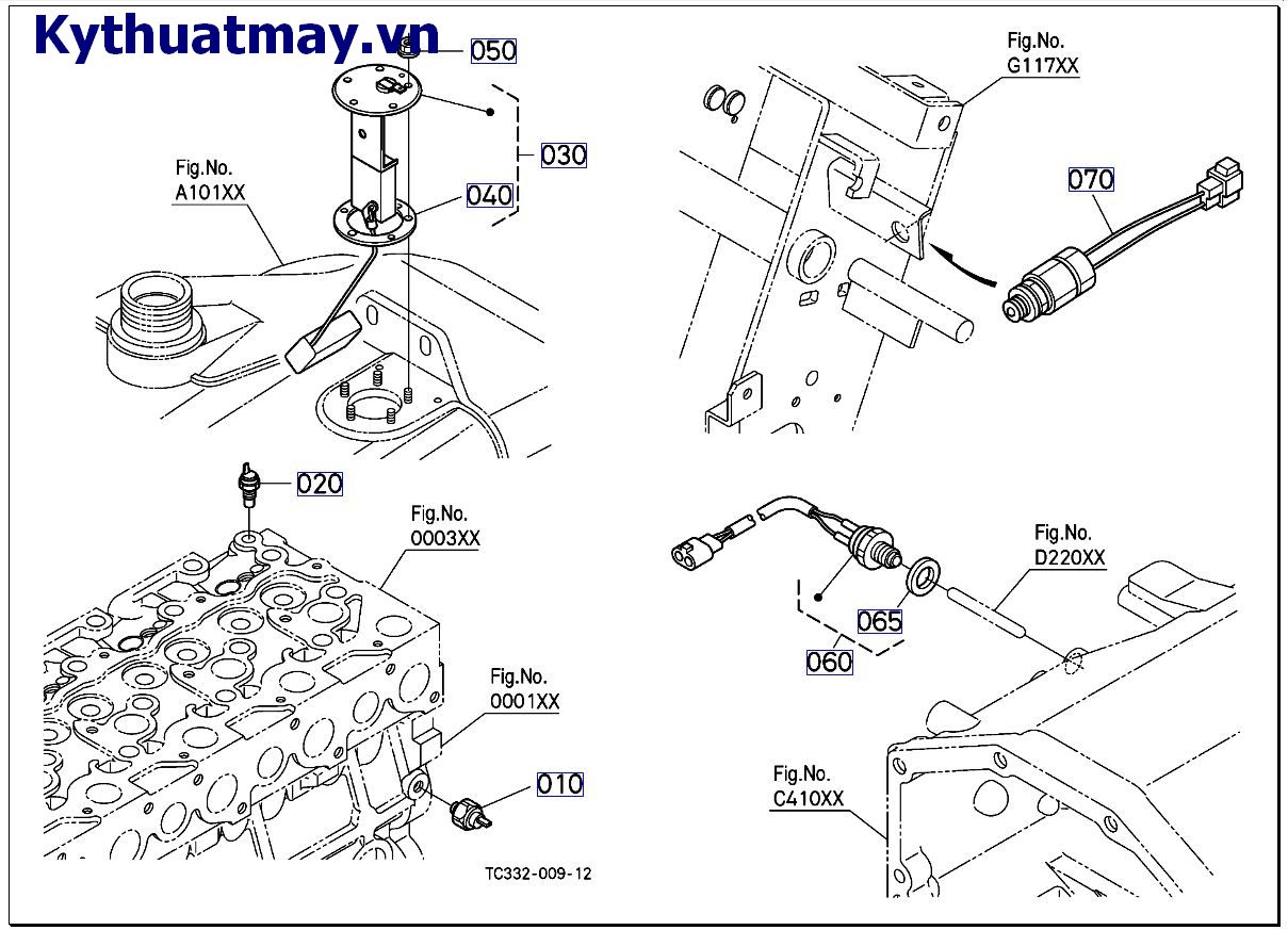 Công tắc 2 / bộ cảm ứng